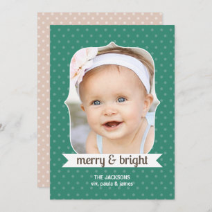 Dotty over Christmas Ultramarine Photo Holiday