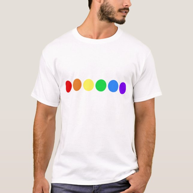 Dotty rainbow T-Shirt (Front)