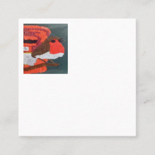 Dotty Robin Square Discount Card