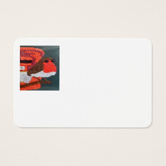 Dotty Robin UK/Euro Business Card (Front)