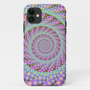 Dotty Spiral iPhone 11 Case