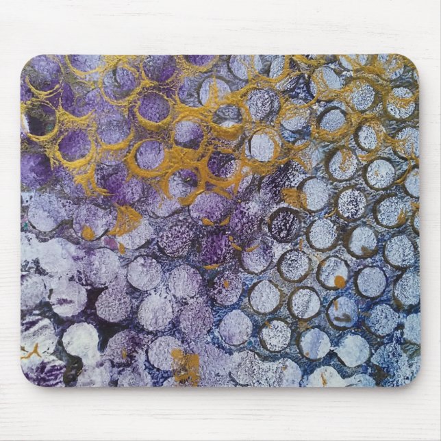 Dotty Spotty Abstract Mouse Mat (Front)
