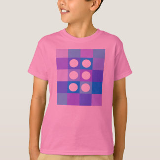 Dotty squares and circles T-Shirt