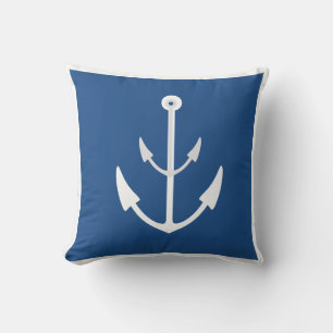 double anchor beach wedding custom bride groom cushion
