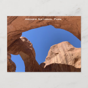 Double Arch - Arches National Park Postcard
