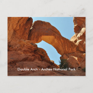 Double Arch - Arches National Park Postcard