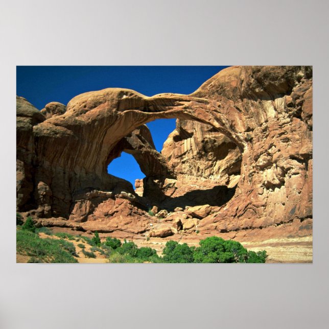 Double Arch, Arches National Park, Utah Poster (Front)
