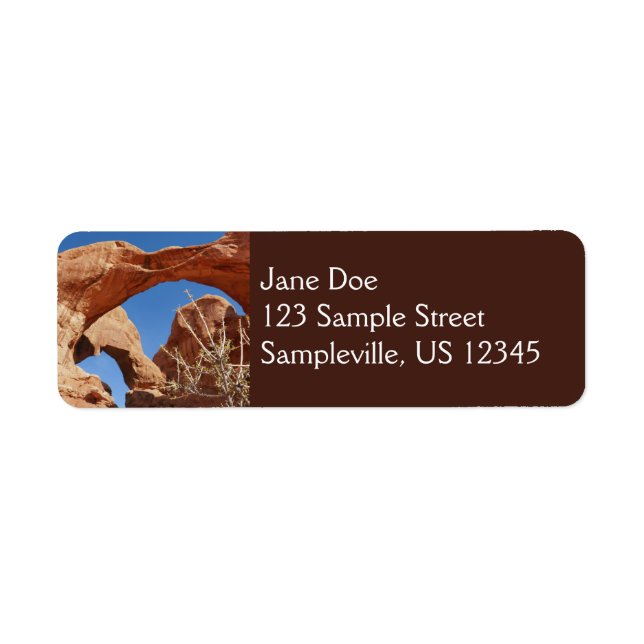 Double Arch at Arches National Park (Front)