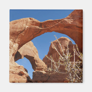 Double Arch at Arches National Park Magnet