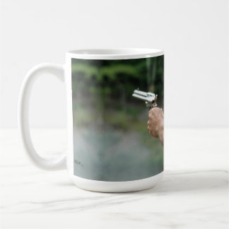 double barrel mug! coffee mug