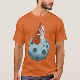 Double Bass Contrabass Jazz Music Gifts Upright Ba T-Shirt