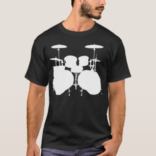 Double Bass Drumset - Dark T-Shirt