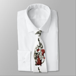Double bass player tie