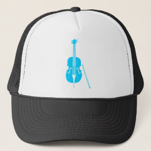 Double Bass - Sky Blue Trucker Hat