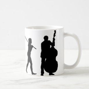 Double Bassist Coffee Mug