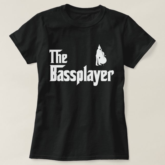 Double Bassist T-Shirt (Design Front)