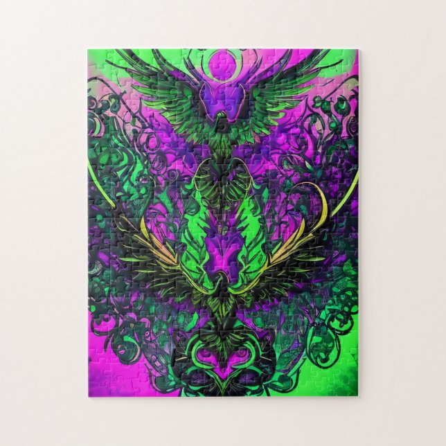 Double Bird Harmony Puzzle – 252 Pieces (Vertical)