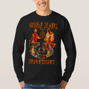 Double Blazes U - Burning The Candle At Both Ends T-Shirt
