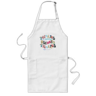 Double Blessed, Double Thankful Long Apron