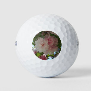 Double Blossoming Cherry Tree I Spring Floral Golf Balls
