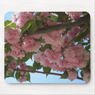 Double Blossoming Cherry Tree IV Spring Mouse Mat