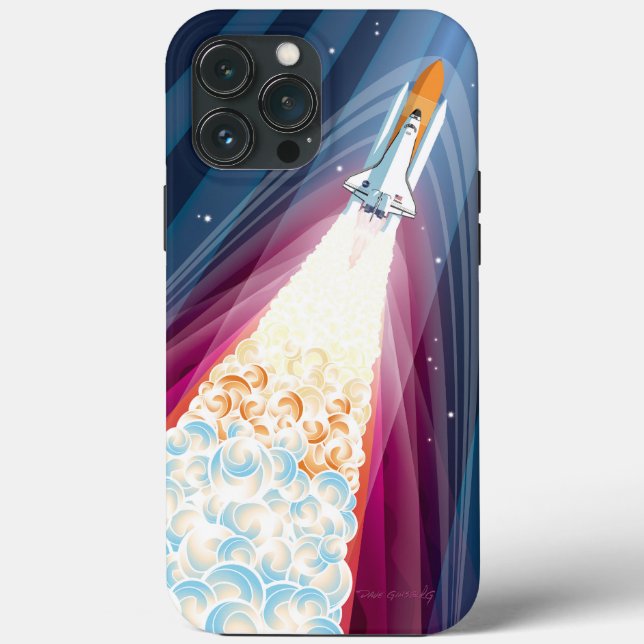 Double Boosted (Space Shuttle Launch) Case-Mate iPhone Case (Back)