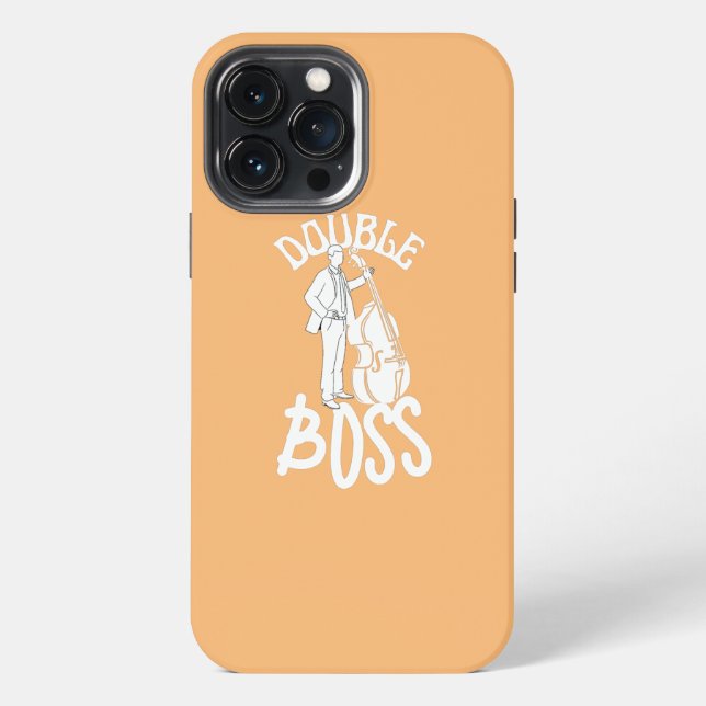 Double Boss  iPhone Case (Back)
