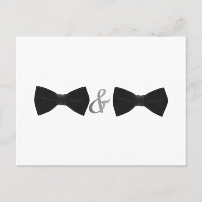double bowties postcard (Front)
