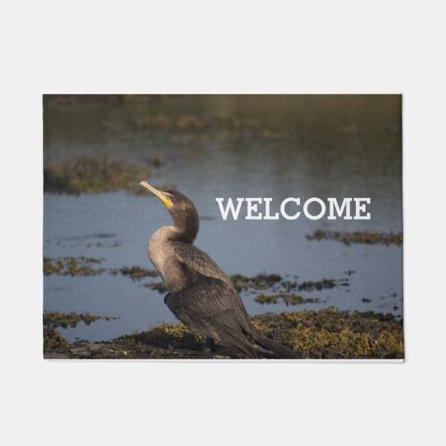 Double breasted cormorant doormat (Front)