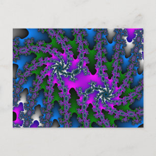 Double Burst Postcard