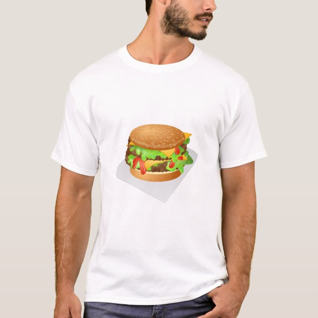 Double Cheeseburger T-Shirt (Front)