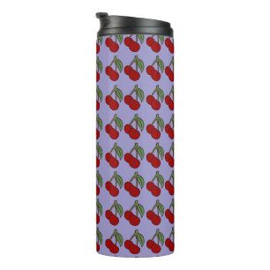 Double Cherry Thermal Tumbler