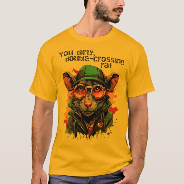 Double-crossing rat T-Shirt (Front)