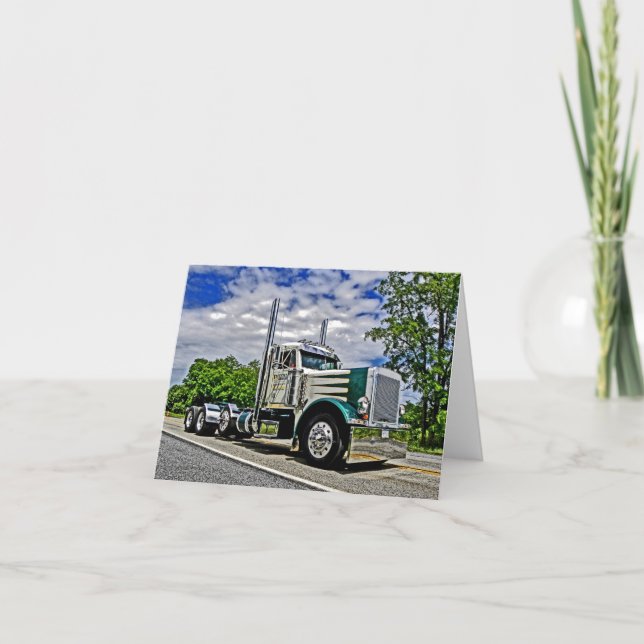 Double D Peterbilt 379 Note Card (Front)