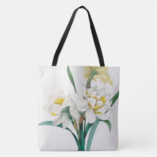 Double Daffodil,  Pierre-Joseph Redouté, 1827 Tote Bag