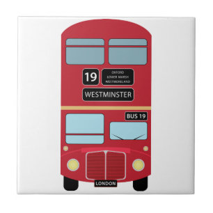 Double Decker Bus Tile