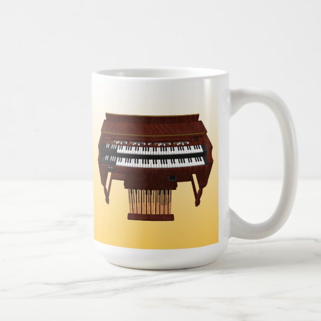 Double Decker Organ: 3D Model: Coffee Mug (Right)