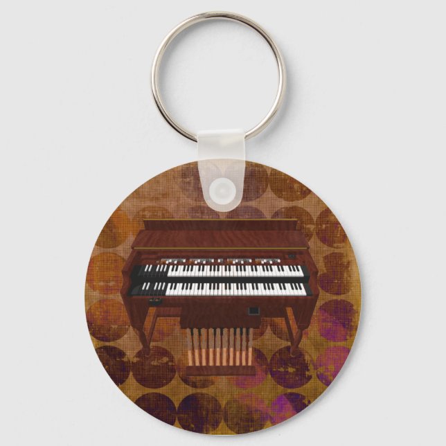 Double Decker Organ: 3D Model: Keychain (Front)