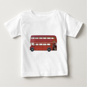 Double Decker Red Bus Baby T-Shirt
