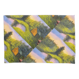 Double design pillow pillowcase