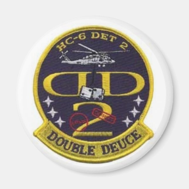 DOUBLE DEUCE FRIDGE MAGNET (Front)