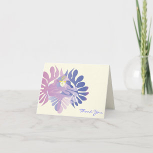 Double Doves B'nai Mitzvah Thank You Card