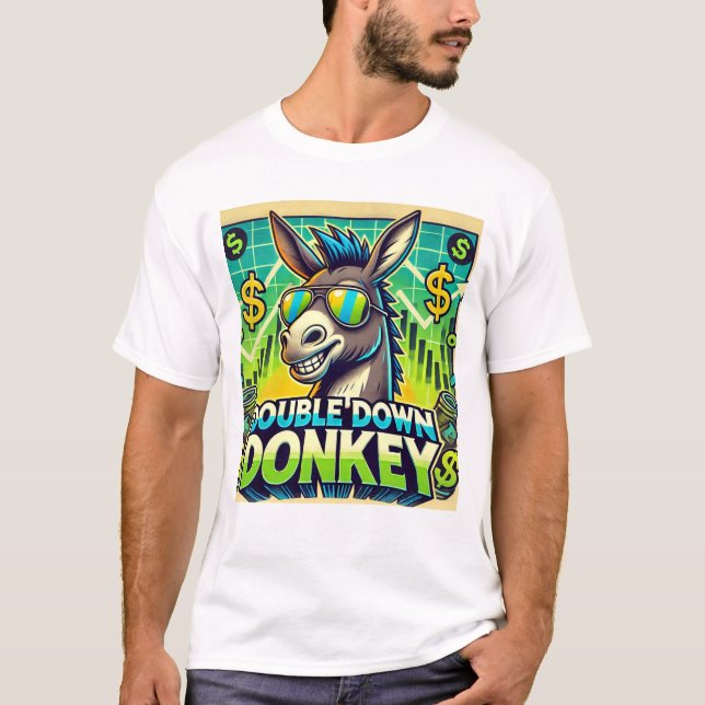 Double Down Donkey T-Shirt (Front)