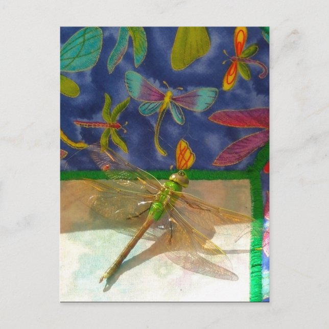 Double dragonfly postcard (Front)