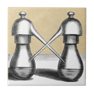 Double Eagle Alchemy Laboratory Flask Tile