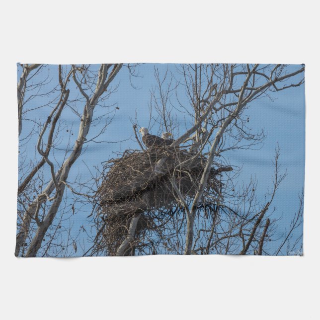 Double Eagle Trouble Tea Towel (Horizontal)