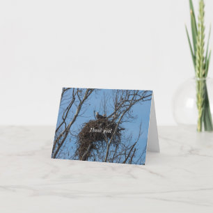 Double Eagle Trouble Thank You Card