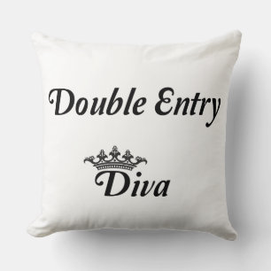 Double Entry Diva Cushion