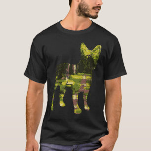 Double Exposure Animals French Bulldog Lover T-Shirt