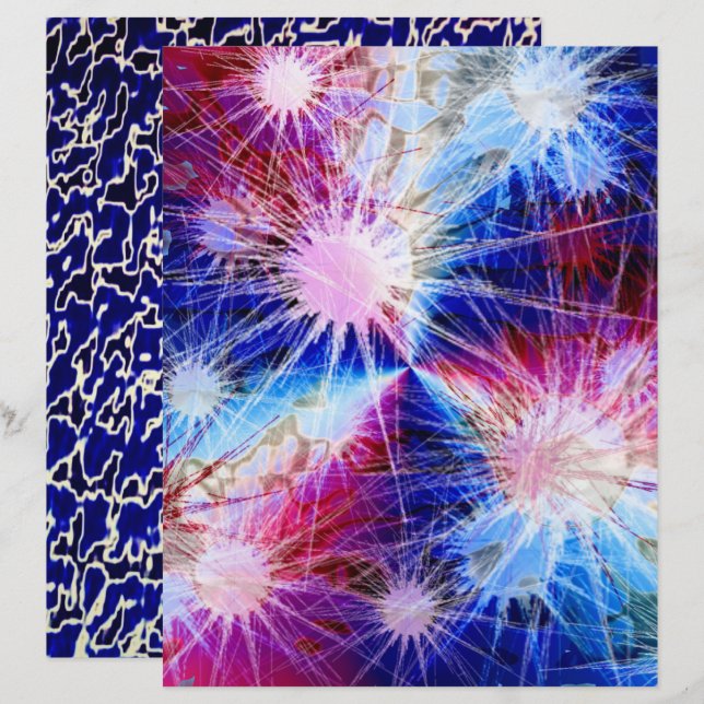 Double Fireworks Crackle (Front/Back)